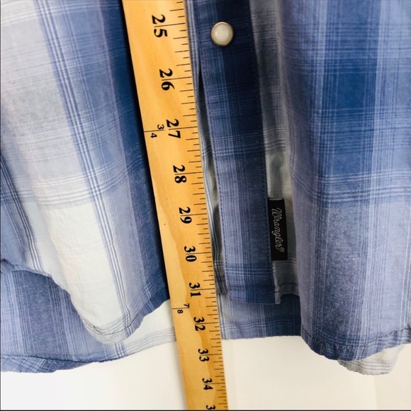 Retro Plaid Long Sleeve Western Pearl Snap Shirt - Picture 7 of 8